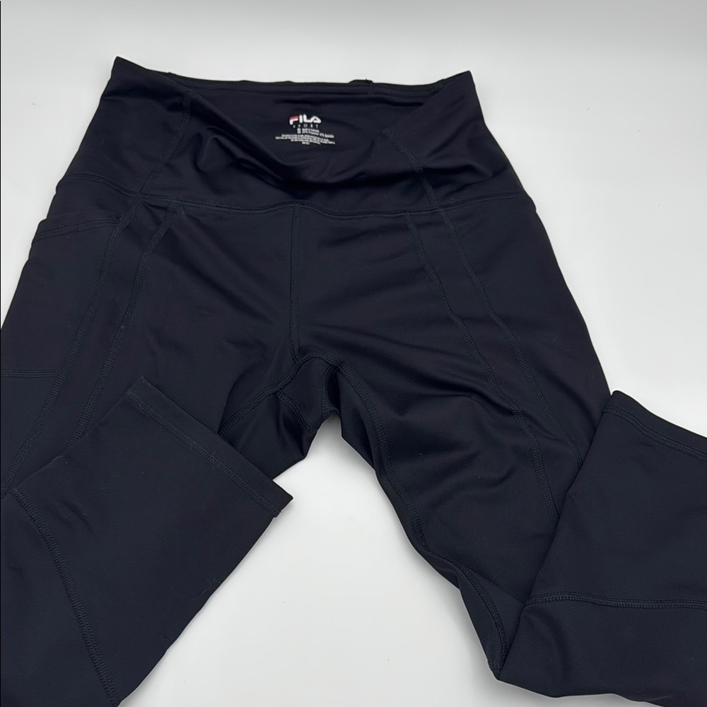 Fila Jet Black Active Leggings